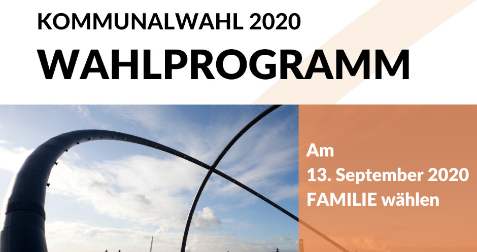 Kommunalwahlprogramm 2020